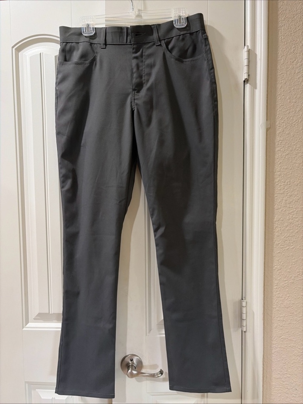 Pebble Beach Men's Charcoal Straight Leg Jeans